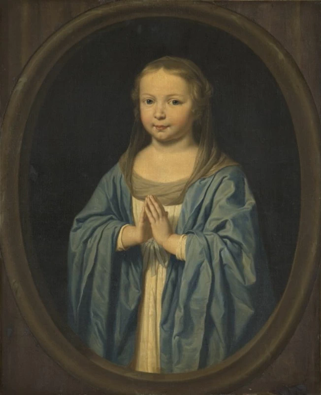 Bambina con le mani giunte - Louvre, Parigi